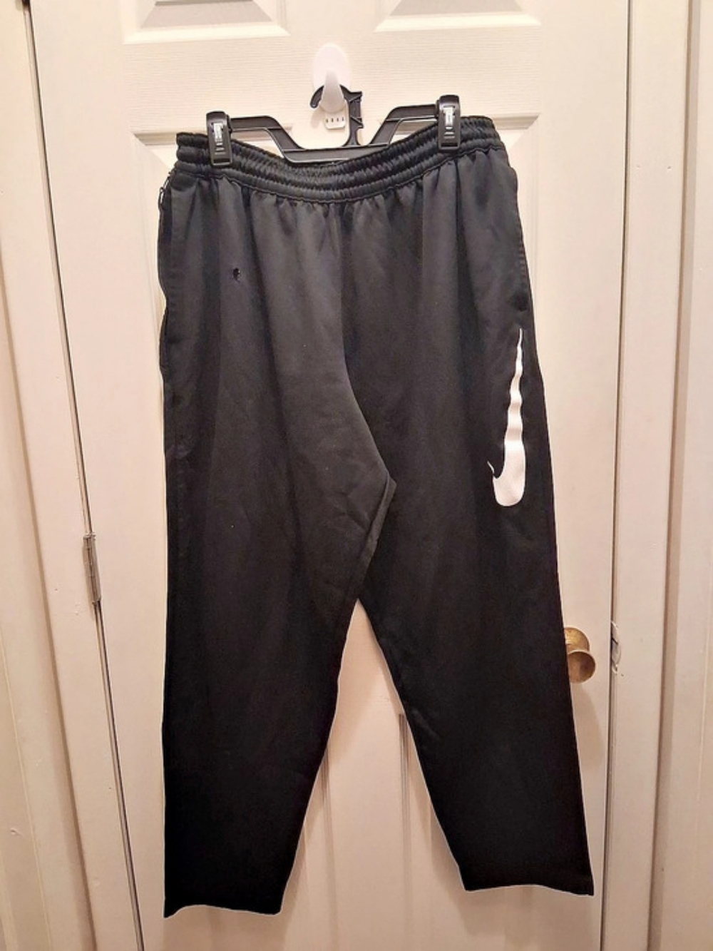 Nike Dri-FIT Men's Black & White 3XL-T Athletic Pants